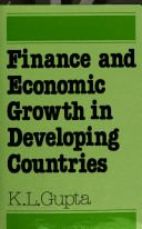 Finance and economic growth in developing countries /