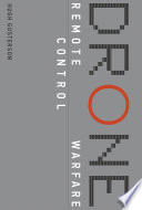 Drone : remote control warfare / Hugh Gusterson.