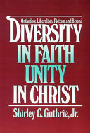 Diversity in faith--unity in Christ /