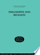 Philosophy and religion /