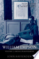 William Empson. John Haffenden.