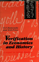 Verification in economics and history : a sequel to 'scientifization' /