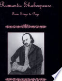 Romantic Shakespeare : from stage to page / Younglim Han.