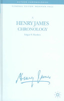 A Henry James chronology /