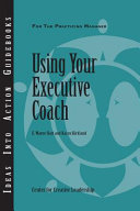 Using your executive coach /