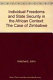 Individual freedoms & state security in the African context : the case of Zimbabwe / John Hatchard.