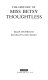 The history of Miss Betsy Thoughtless / Eliza Haywood ; introduced by Dale Spender.