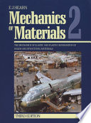 Mechanics of materials. an introduction to the mechanics of elastic and plastic deformation of solids and structural materials /