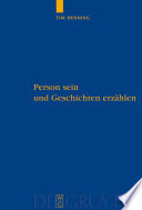 Person sein und Geschichten erzählen : eine Studie über personale Autonomie und narrative Gründe /