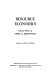 Resource economics : selected works of Orris C. Herfindahl / edited by David B. Brooks.