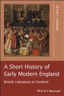 A short history of early modern England : British literature in context /