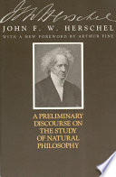 A preliminary discourse on the study of natural philosophy /