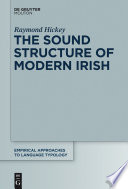 The sound structure of modern Irish /