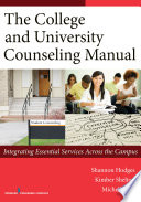 College and University Counseling Manual.