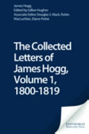 The collected letters of James Hogg /