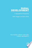 Rural development : a geographical perspective / Keith Hoggart and Henry Buller.