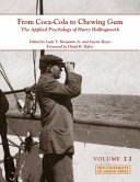 The applied psychology of Harry Hollingworth / Harry Hollingworth; edited by Ludy T. Benjamin Jr. and Lizette Royer Barton.