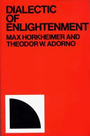 Dialectic of enlightenment /