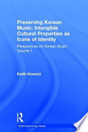 Perspectives on Korean music /