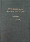 British book trade dissertations to 1980 /