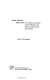 What sayeth the law : the treatment of slaves and free Blacks in the state and local courts of Tennessee / Arthur F. Howington.