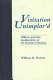 Visitation unimplor'd : Milton and the authorship of De doctrina Christiana / William B. Hunter.