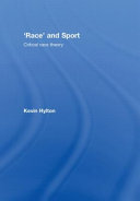 'Race' and sport : critical race theory /