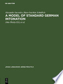 A Model of Standard German Intonation.