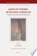 De regimine Christiano : a critical edition and translation /