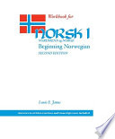 Workbook for Norsk 1 : Nordmenn og Norge : beginning Norwegian.