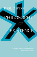 Philosophy of existence /