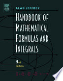 Handbook of mathematical formulas and integrals /