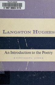 Langston Hughes : an introduction to the poetry /