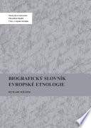 Biograficky slovnik evropske etnologie /