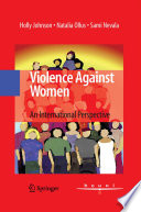 Violence against women : an international perspective /