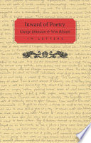 Inward of poetry : George Johnston & Wm. Blissett in letters /