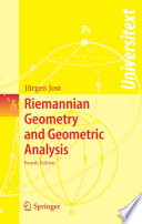 Riemannian geometry and geometric analysis / Jürgen Jost.