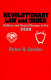 Revolutionary law and order : politics and social change in the USSR / Peter H. Juviler.