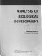 Analysis of biological development / Klaus Kalthoff.