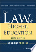 The law of higher education /