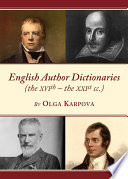 English author dictionaries /