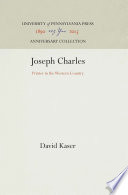 Joseph Charles : Printer in the Western Country /