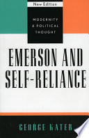 Emerson and self-reliance / George Kateb.