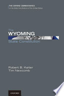 The Wyoming state constitution /