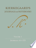 Kierkegaard's Journals and Notebooks.