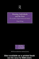 Housing, individuals and the state : the morality of government intervention /