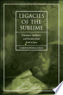 Legacies of the sublime : literature, aesthetics, and freedom from Kant to Joyce / Christopher Kitson.