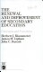 The renewal and improvement of secondary education : concepts and practices /