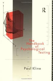 The handbook of psychological testing /