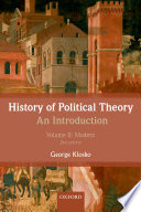 History of political theory. by George Klosko.